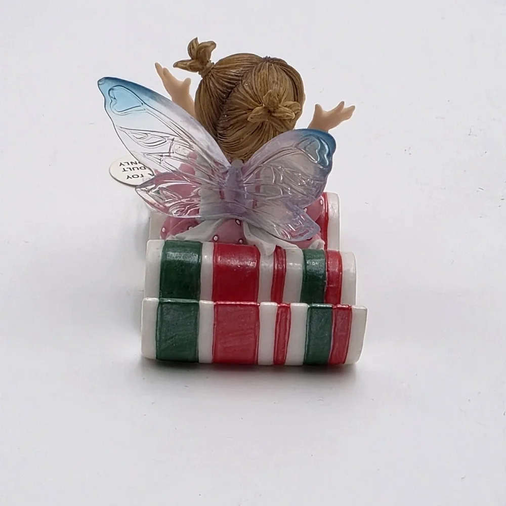 My Little Kitchen Fairies 2006 Ribbon Candy Slide‎ Fairie Figurine #4005700 Xmas